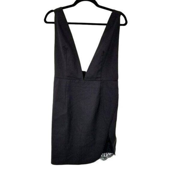 Super Down Cydney Lace Insert Mini Dress - Picture 2 of 8